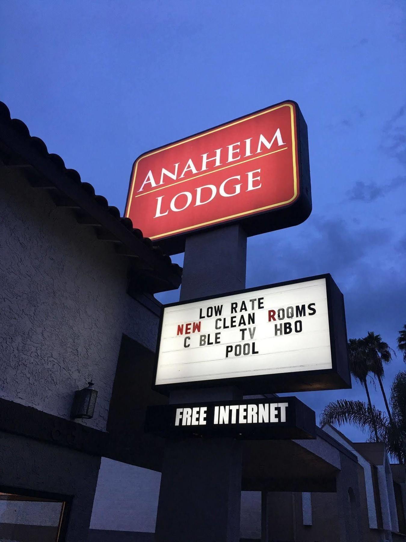 Anaheim Lodge Ngoại thất bức ảnh